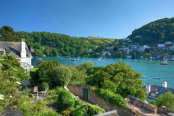 dartmouth de kingswear - estuary - fotografias e filmes do acervo