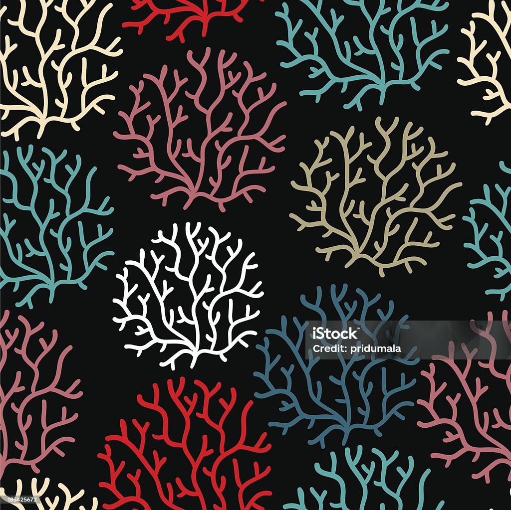 Motif sans couture avec feuille - clipart vectoriel de Abstrait libre de droits