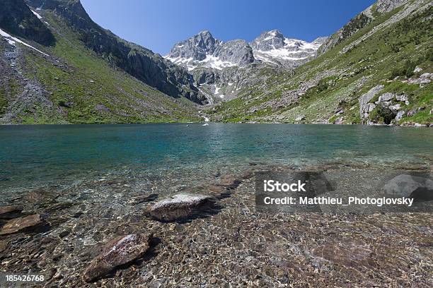 Lago De Montaña Parque Nacional De Los Pirineos Francia Foto de stock y más banco de imágenes de Agua