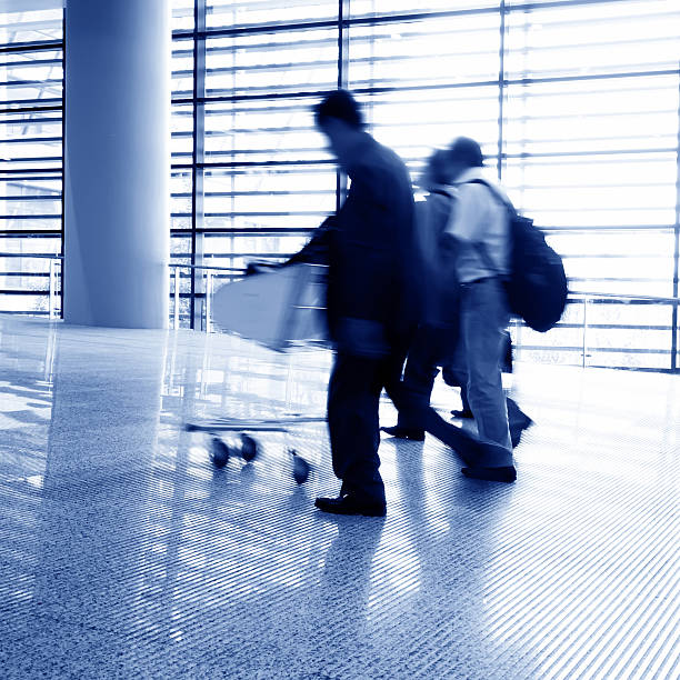 istock Shanghai Pudong Airport passengers 185427009
