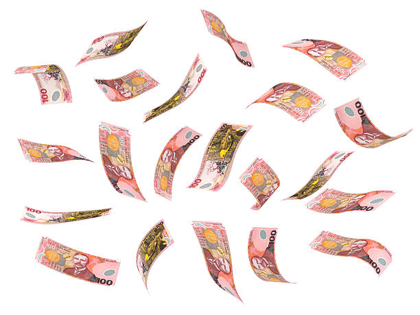 istock Flying New Zealand Dollar 185427080