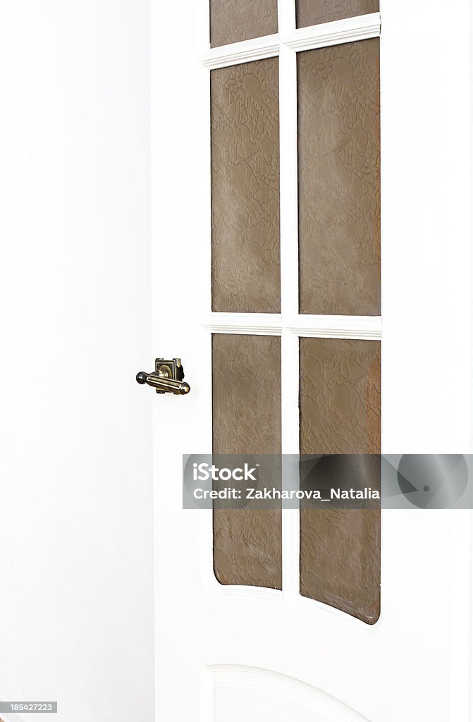 Foto vintage de la puerta de madera en blanco - Foto de stock de Abierto libre de derechos
