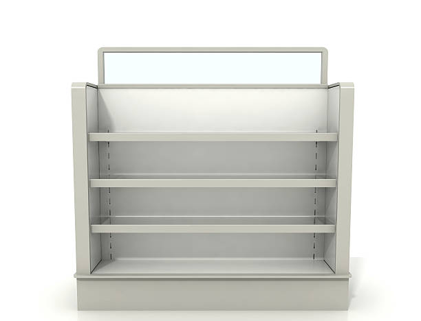 istock display fixtures with backlit signage 185427475