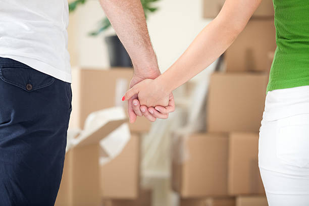 istock Together in new home 185428267