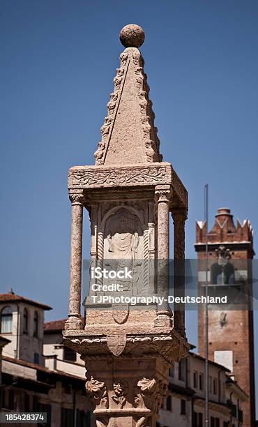 Verona Tower At Summertime Stock Photo - Download Image Now - Ancient, Architecture, Arranging