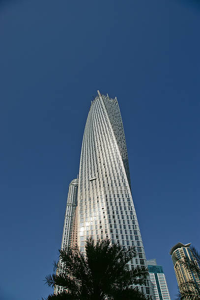 istock Modern skyscrapers, Dubai Marina, United Arab Emirates 185429260