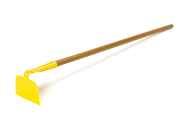 Garden hoe with shadow isolated on white. Clipping path included. Garden hoe with shadow isolated on white. Clipping path included. garden hoe photos stock pictures, royalty-free photos & images