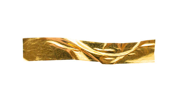 istock gold foil adhesive tape isolated on white background 1854307363