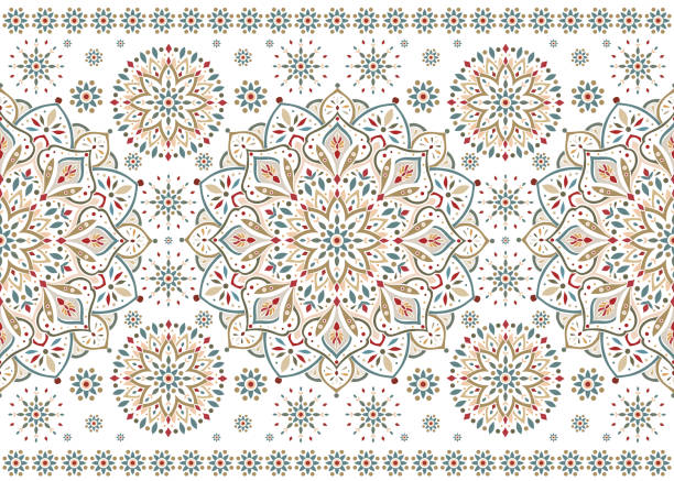 istock Turkish seamless pattern with luxury floral ornament. Traditional Arabic, Indian motifs. Great for fabric and textile, wallpaper, packaging or any desired idea. 1854311181