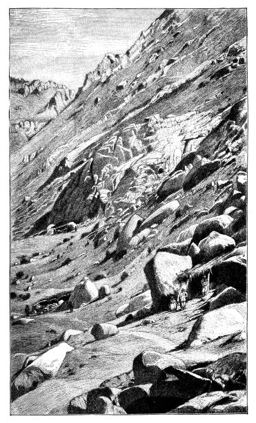 Cave dwellings in the mines