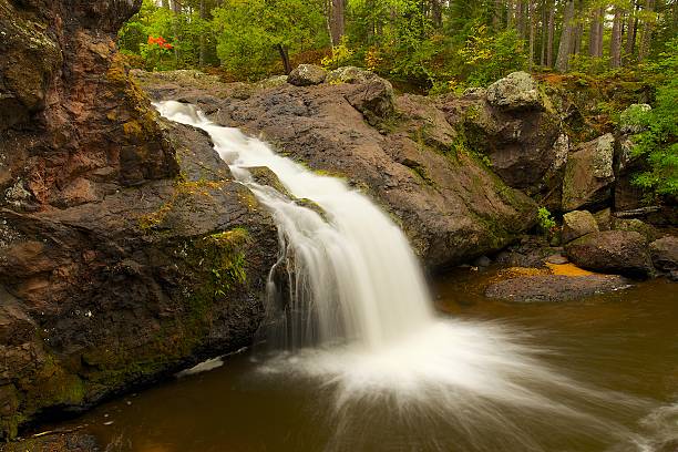 istock Waterfall in Northern Wisconsin 185436285