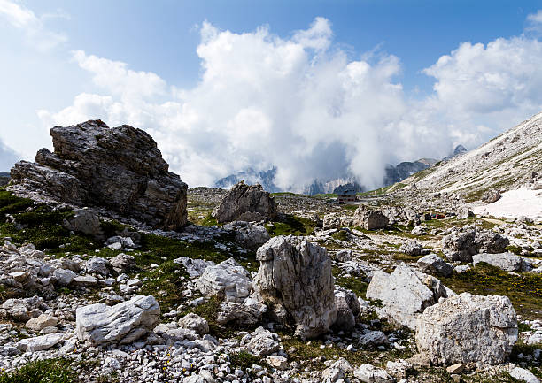 Dolomites, Veneto, Italy stock photo
