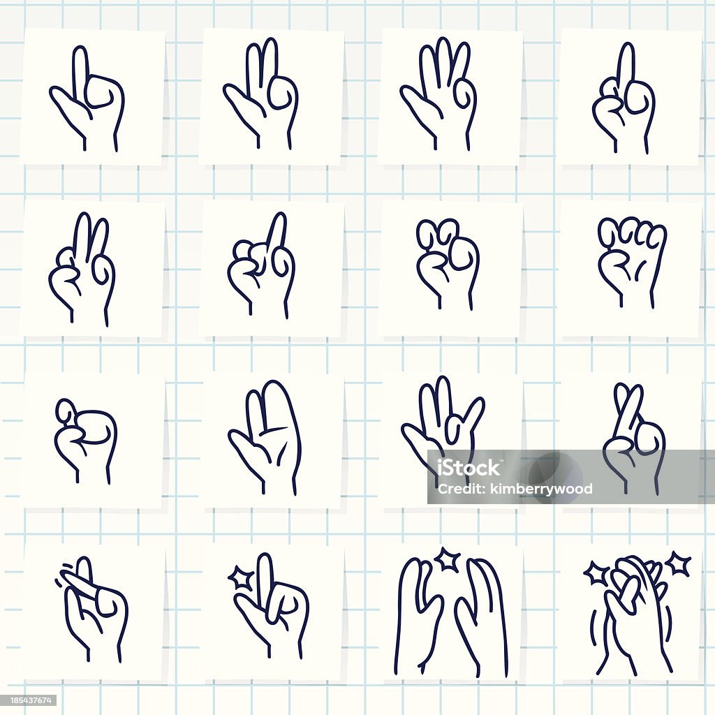 Hand Signn Hand Sign Stock Illustration - Download Image Now - Acting ...