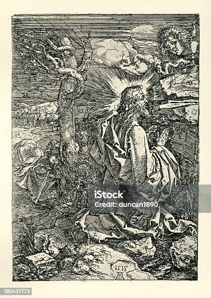 Supplice Dans Le Jardin Vecteurs libres de droits et plus d'images vectorielles de Albrecht Dürer - Albrecht Dürer, Ange, Antiquités