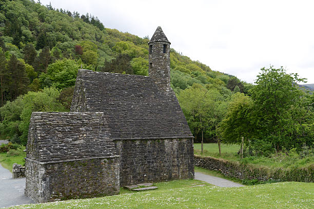 istock St. Kevin's Chapel at Glendalough 185438587