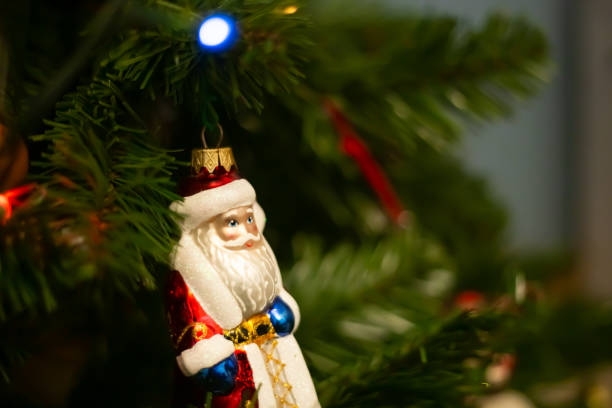 istock Christmas tree and Christmas decorations New Year concept 1854392399