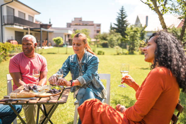 istock Friends Having a Summer Picnic 1854401029