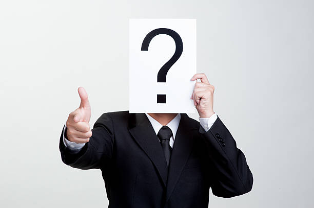 istock Business man  Who's That 185445349
