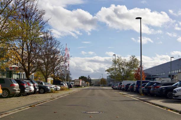 istock Cars parked on a Street 1854511304