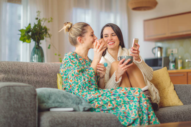 istock Young women at home 1854576036
