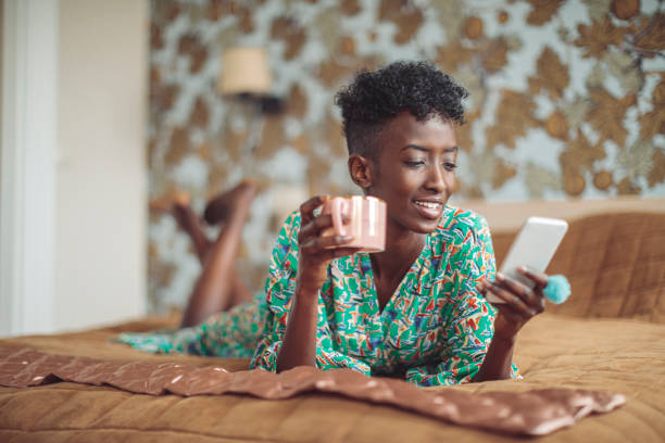 istock Young woman at home 1854579915