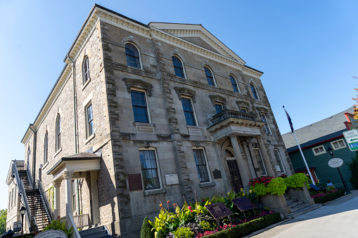 The District Courthouse in Niagara on the Lake, Ontario, Canada.