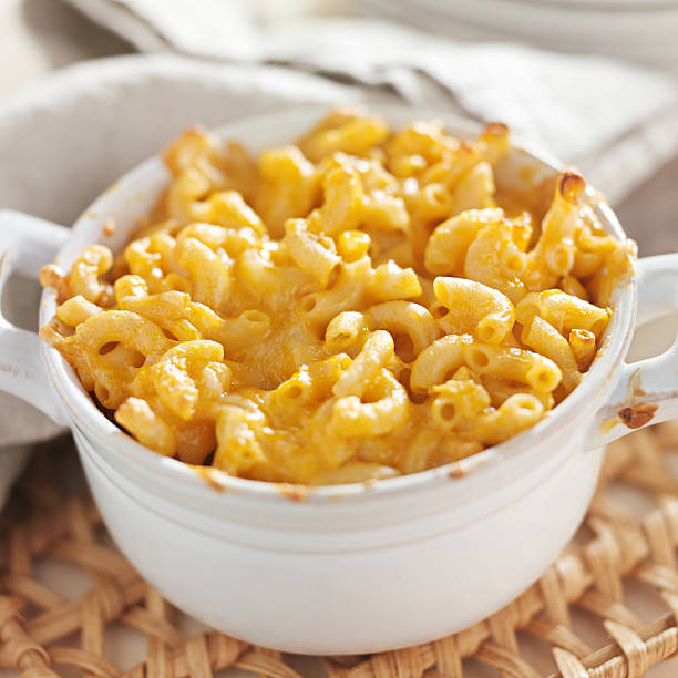istock bowl of baked macaroni and cheese 185458902