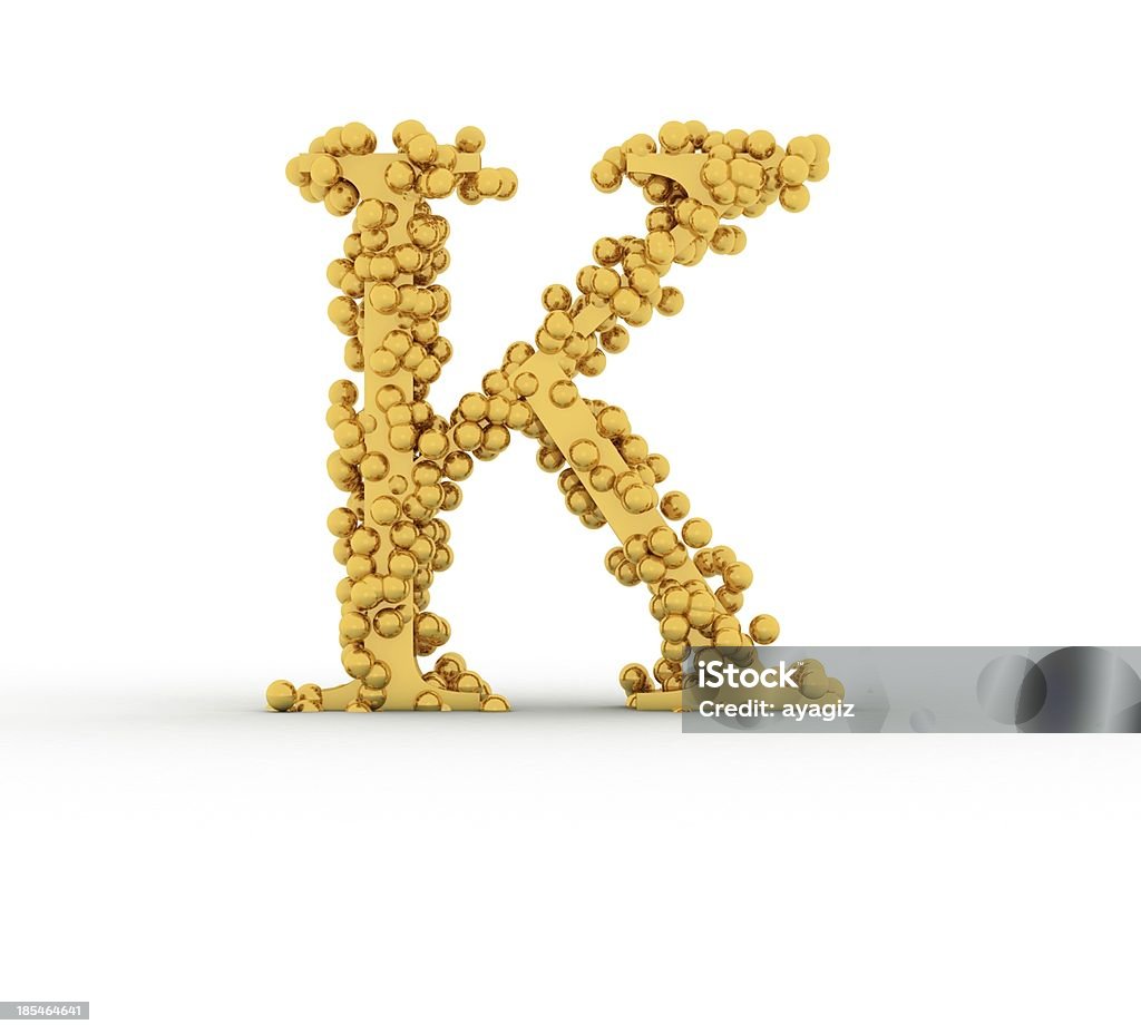 Alphabet K - Photo de Abstrait libre de droits