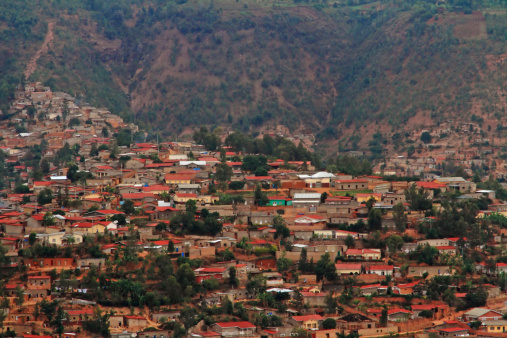 Colina comunidad de Kigali, Ruanda photo