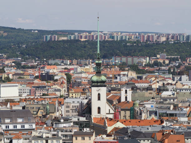istock Aerial view of Brno 1854699752