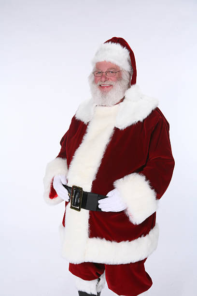 istock Santa Claus Hands on Belt 185473126