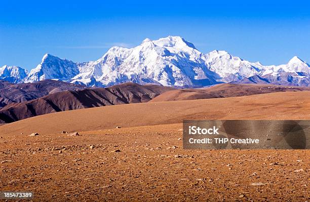 Tibetano Las Montañas Foto de stock y más banco de imágenes de Aire libre - Aire libre, Asia, Cresta - Montaña