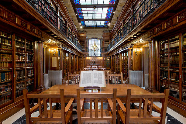 istock library of old books 185473483