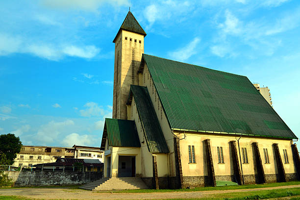 istock Cameroon, Douala: Baptist Church - Centennial Temple 185476809