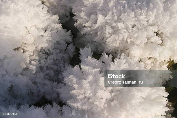 Snow Makro Stockfoto und mehr Bilder von Abstrakt - Abstrakt, Bildhintergrund, Blau