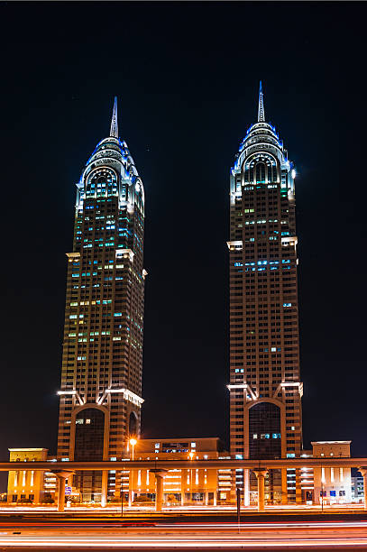 istock Nightlife in Dubai Marina. UAE. November 14, 2012 185479741