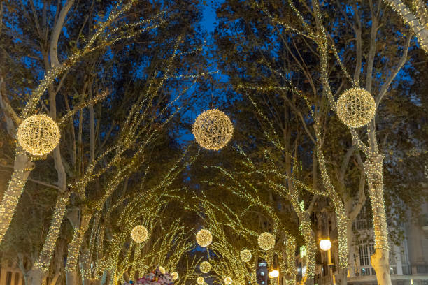 istock Christmas decorative lighting in Palma de Mallorca 1854799299