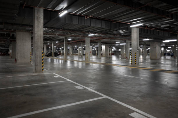 istock Large underground parking lots in cities 1854813241