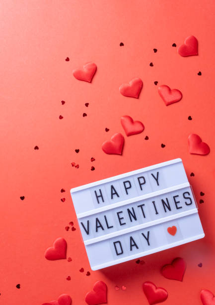 istock letter board with words Happy Valentines Day on red background 1854827060