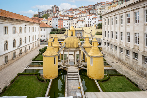 Jardim de manga on Rua Olímpio Nicolau Fernandes in Coimbra, Portugal on 13 October 2023