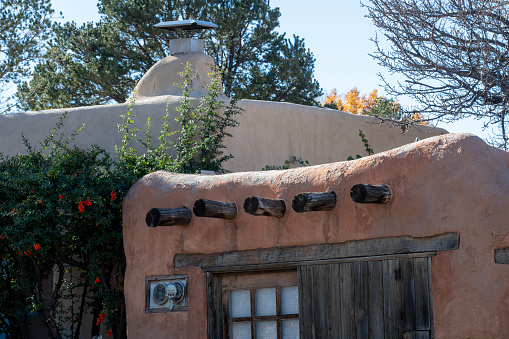Adobe buildings in the Grand Canyon National Park