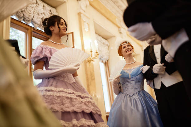 istock Ladies and gentlemen chatting 1854862024