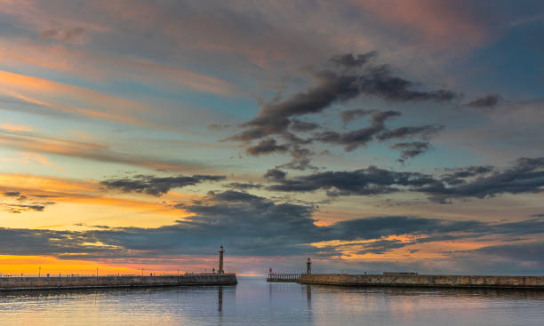 istock Morning Sky, Whitby Harbor 1854958964