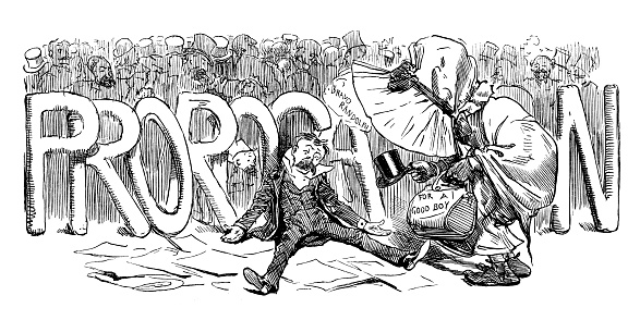 British satire caricature comic cartoon illustration