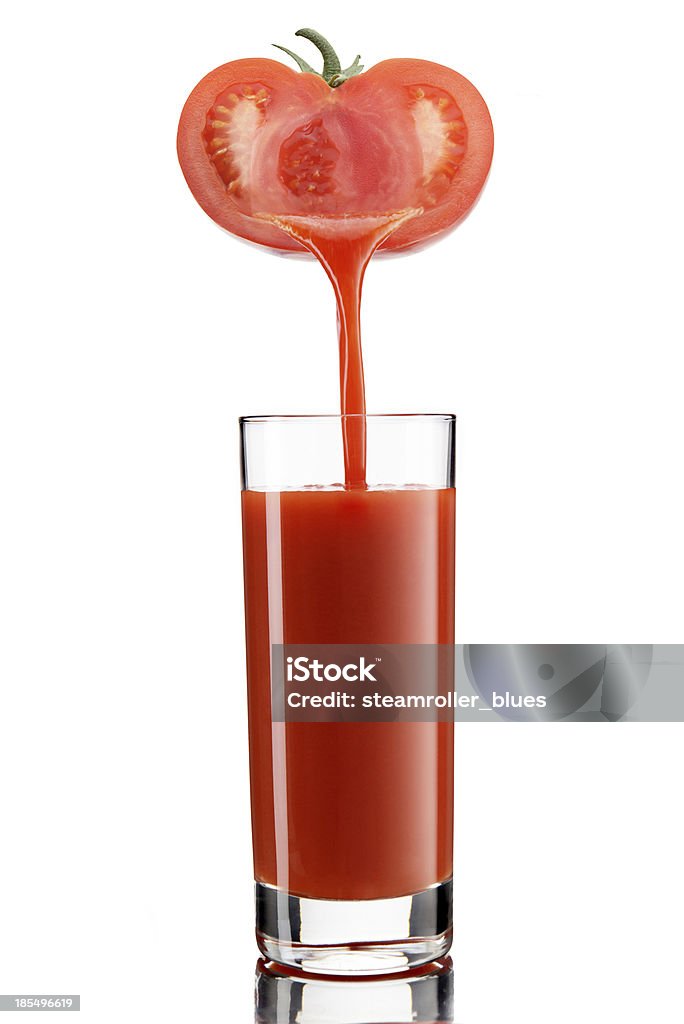Jugo de tomate - Foto de stock de Bebida libre de derechos