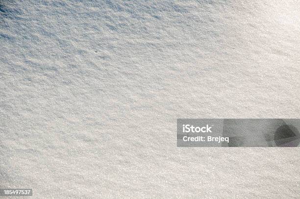 Sfondo Di Neve - Fotografie stock e altre immagini di Blu - Blu, Brillante, Brina - Acqua ghiacciata
