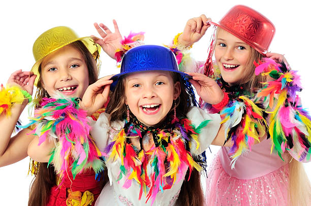 Happy children stock photo