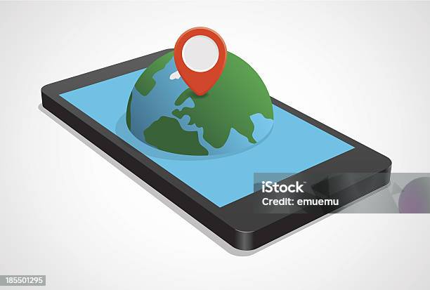 Навигация По Мобильному Телефону — стоковая векторная графика и другие изображения на тему www - www, Беспроводная технология, Бизнес