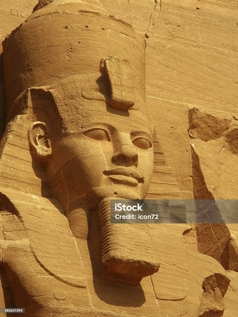 Abu Simbel świątynia króla Ramzesa II - Zbiór zdjęć royalty-free (Abu Simbel)