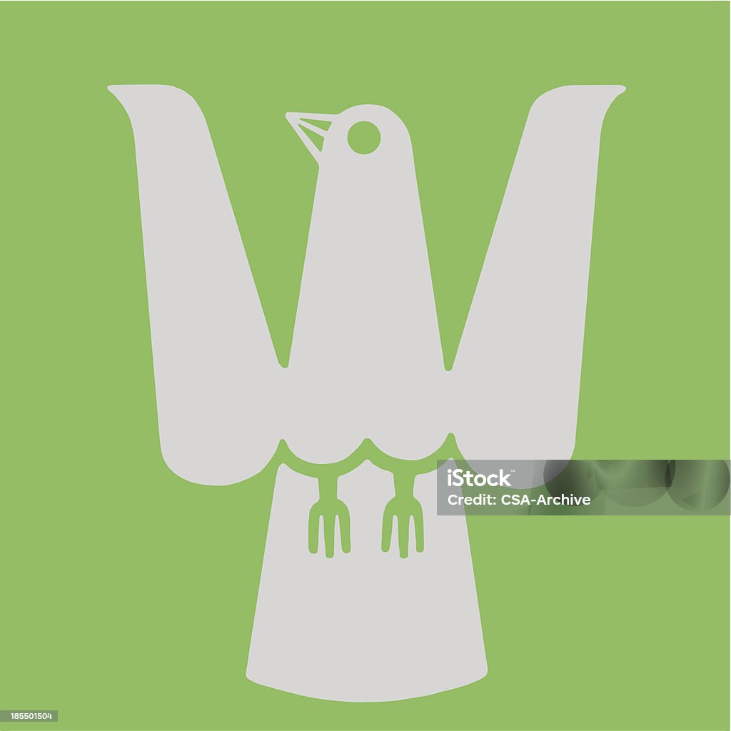 Dove - Grafika wektorowa royalty-free (Gołębiowate)
